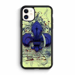 Fleur-de-lis Symbol Art iPhone 12 series case