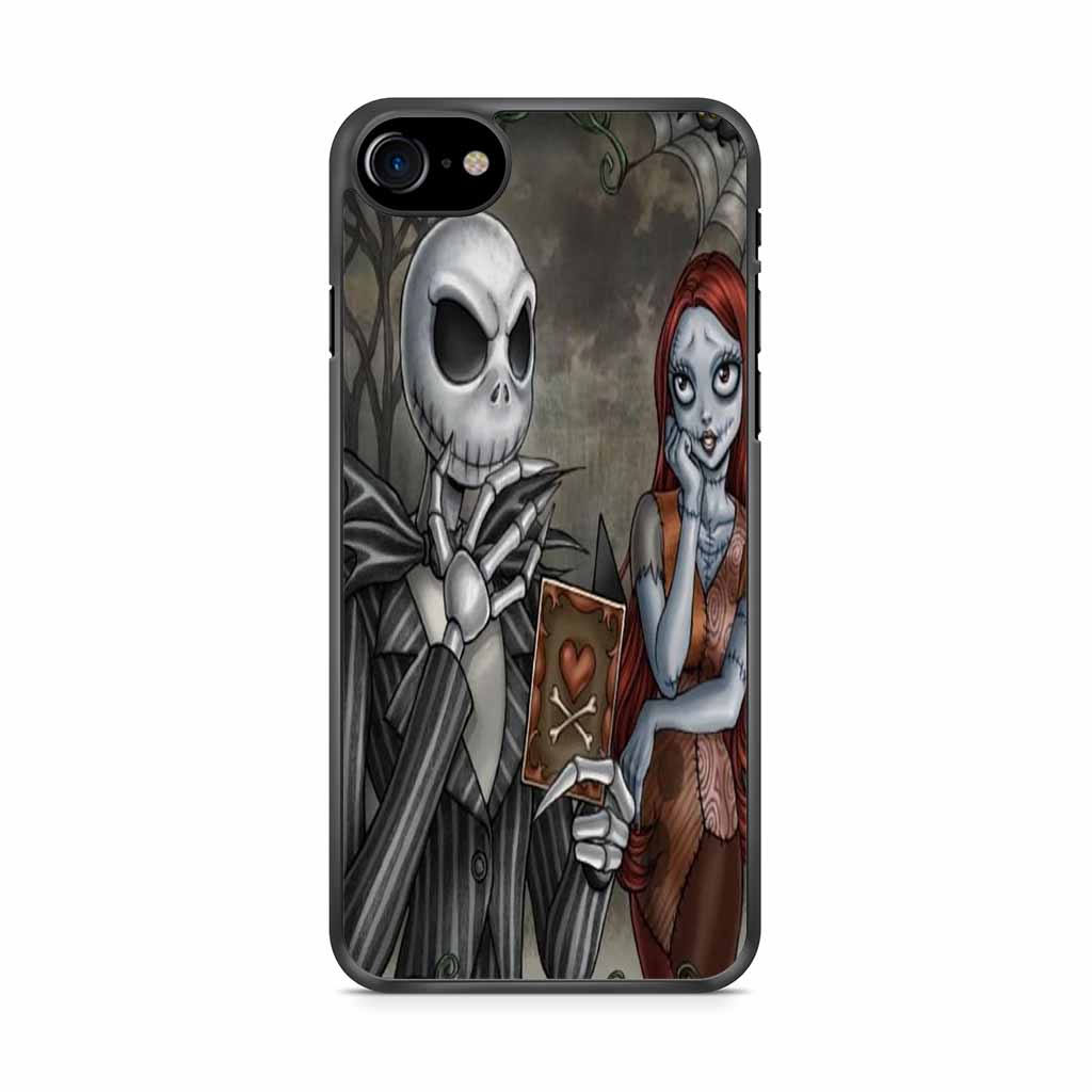 Jack and Sally The Nightmare Before Christmas iPhone SE series case