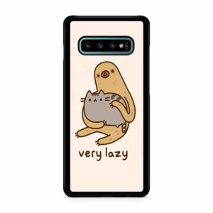 Pusheen The Cat Very Lazy Samsung Galaxy S10 | S10 5G | S10+ | S10E | S10 Lite Case