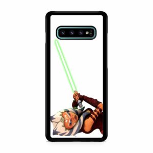 Ahsoka Tano Lightsaber Star Wars Samsung Galaxy S10 series case