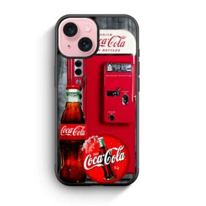 Vintage Coca-Cola Vending Machine iPhone 15 series case