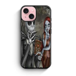 Jack and Sally The Nightmare Before Christmas iPhone 15 series case