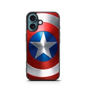 Captain America Shield iPhone 16 series case