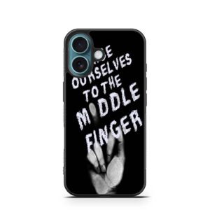 5 Seconds of Summer Safety Pin Lyrics iPhone 16 series case