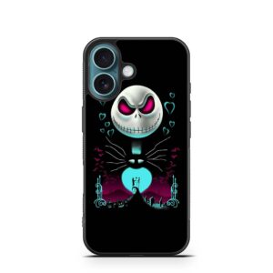 The Nightmare Before Christmas Jack and Sally iPhone 16 series case