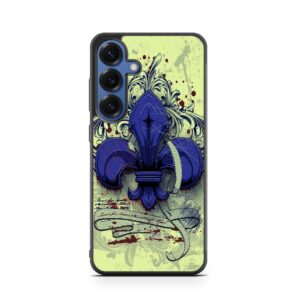 Vintage Fleur De Lis Samsung Galaxy S25 Series Case