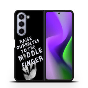 5 Seconds of Summer Safety Pin Lyrics Samsung Galaxy Z Fold5 case