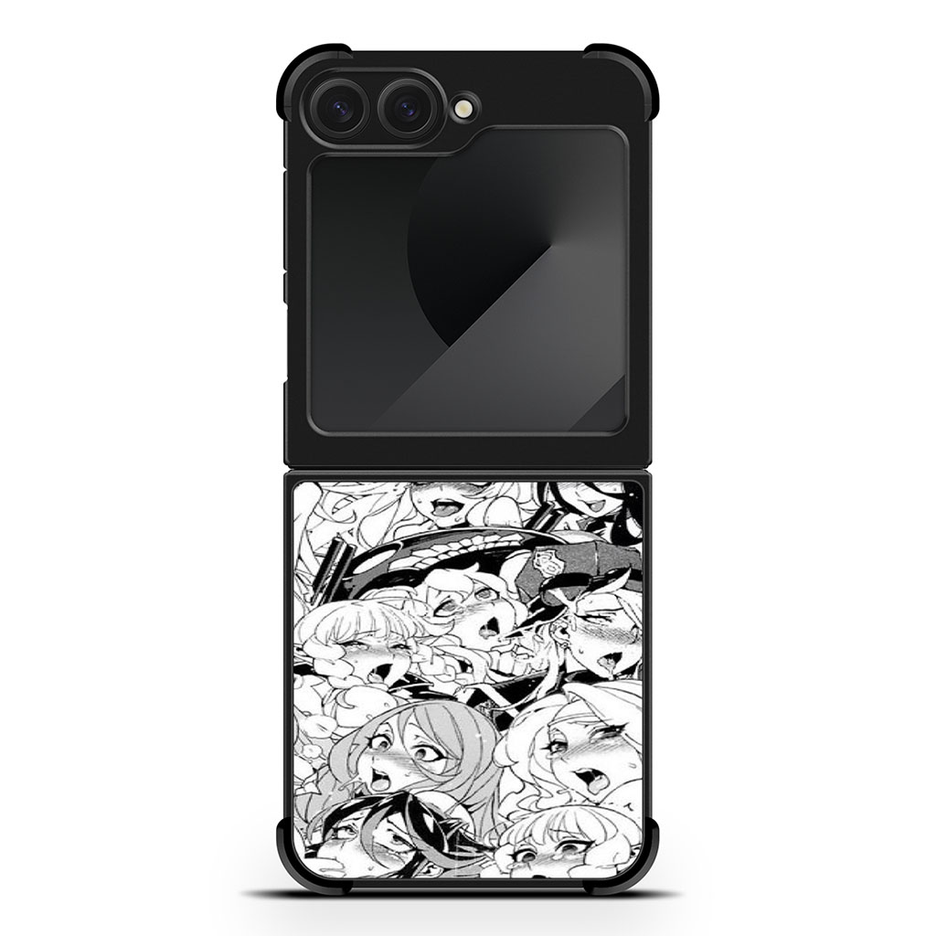 Ahegao Manga Anime Samsung Galaxy Z Flip6 case