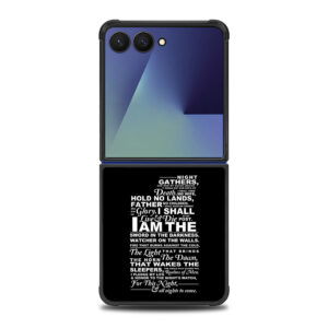 Night's Watch Oath Game of Thrones Samsung Galaxy Z Flip7 series case