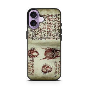 Evil Dead Necronomicon iPhone 17 series case