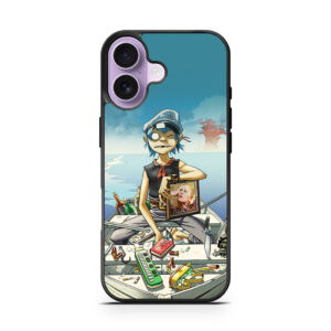 Gorillaz The Young Fool and the Sea iPhone 17 series case