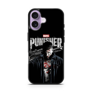 Frank Castle Marvel The Punisher Netflix Poster iPhone 17 series case