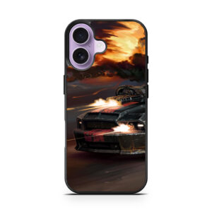 Death Race Inferno Movie Poster iPhone 17 series case