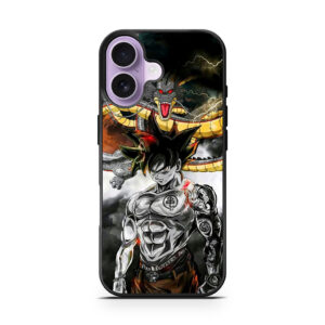 Dragon Ball Goku and Shenron iPhone 17 series case