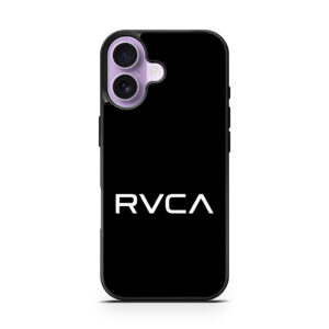 Black RVCA iPhone 17 series case