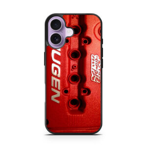 Mugen Engine Red Valve Cover Head Honda Civic iPhone 17 series case