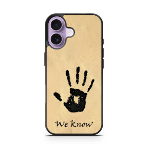 Skyrim Dark Brotherhood We Know iPhone 17 series case