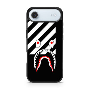 Off-White Bape Shark iPhone Air case