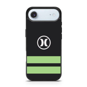 Hurley Soft Green Stripes iPhone Air case