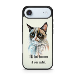 Grumpy Cat Quote iPhone Air case