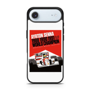 Ayrton Senna Formula One World Champion iPhone Air case