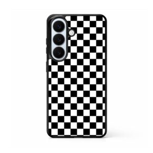Checkerboard Optical Illusion Samsung Galaxy S26 series case