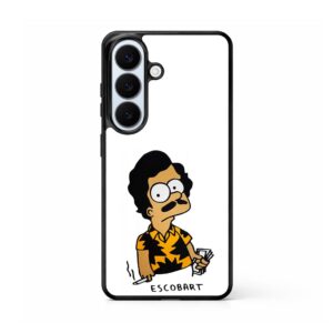 Pablo Escobart Bart Simpsons Samsung Galaxy S26 series case
