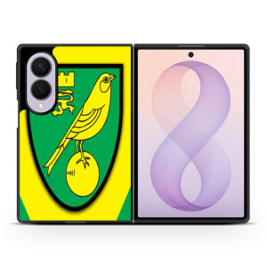Norwich City Football Club Samsung Galaxy Z Fold8 series case