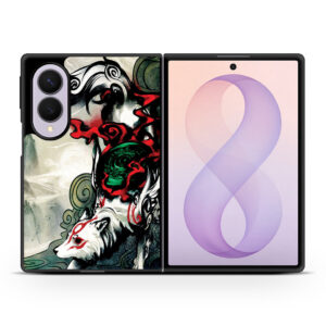 Okami Amaterasu Game Artwork Samsung Galaxy Z Fold8 series case