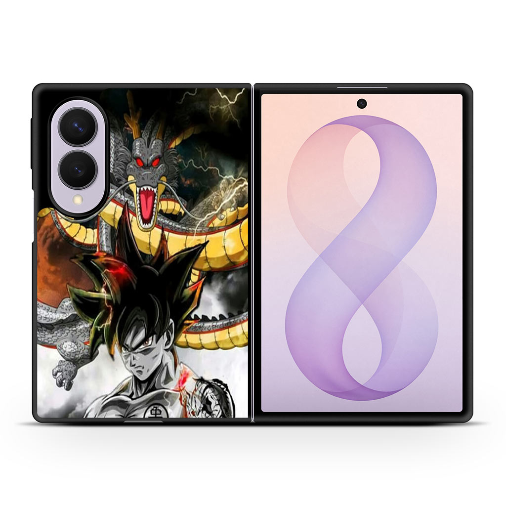 Dragon Ball Goku and Shenron Samsung Galaxy Z Fold8 series case