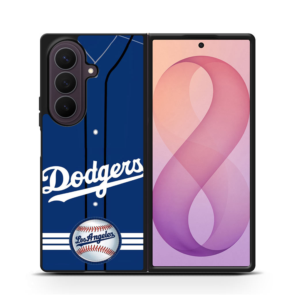 Los Angeles Dodgers Blue Jersey Samsung Galaxy Z Fold8 series case - Image 2