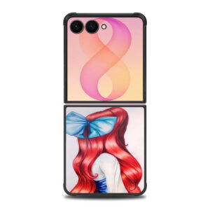 Princess Ariel Mermaid Disney Painting Samsung Galaxy Z Flip8 case