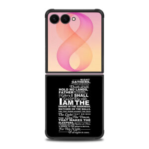 Night's Watch Oath Game of Thrones Samsung Galaxy Z Flip8 case