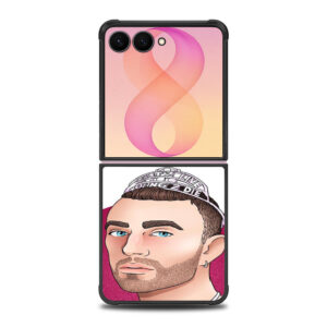 Sam Smith Illustration Samsung Galaxy Z Flip8 case