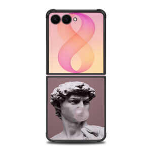 Aesthetic Greek Statue Bubblegum Samsung Galaxy Z Flip8 case