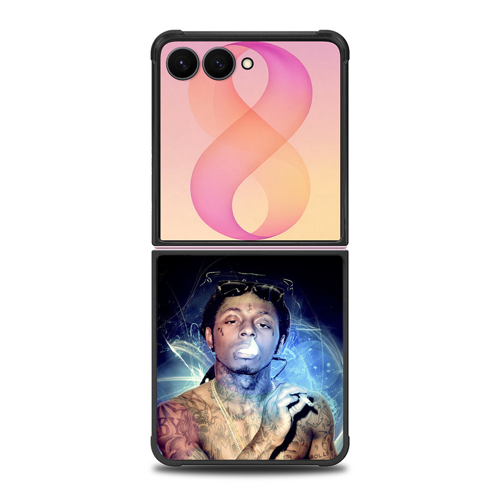 Lil Wayne Tattoos Samsung Galaxy Z Flip8 case