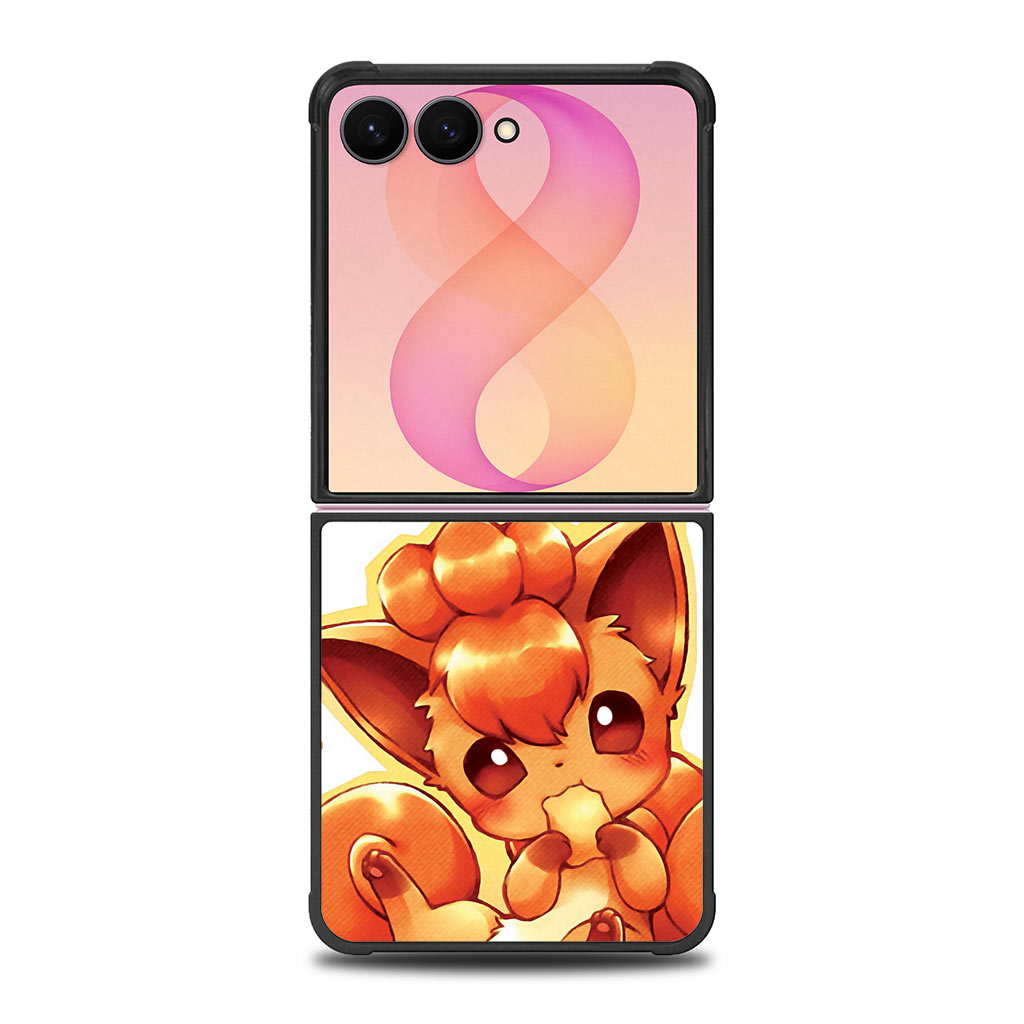 Cute Vulpix Pokemon Samsung Galaxy Z Flip8 case